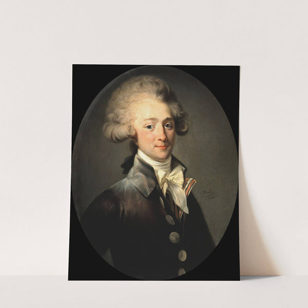 Portrait de Pierre-François-Jean Du Cluzel, marquis de Montpipeau by Henri-Pierre Danloux