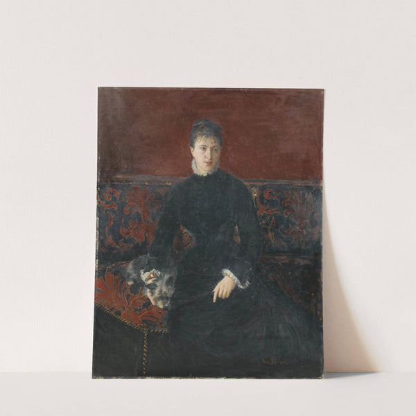 Portrait de Reine Bourdais by Jean Béraud