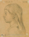 Portrait de Richard de profil (1880)