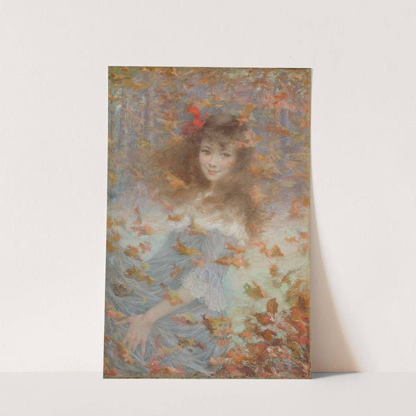 Portrait de Suzanne de Laborde, Comtesse Doria (1906) by Lucien Lévy-Dhurmer