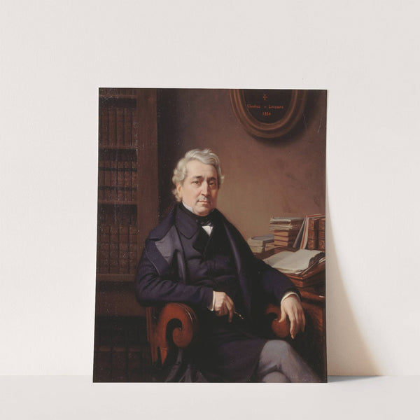 Portrait de Thomas Sauvage (1794-1877), auteur dramatique by Claudius Lavergne