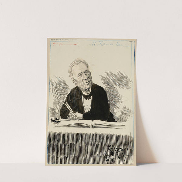 Portrait de Xavier Marmier by Manuel Luque