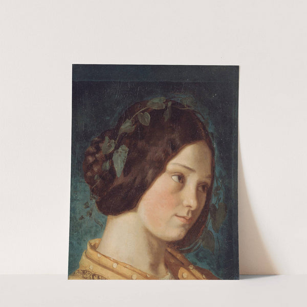 Portrait de Zélie Courbet (1842) by Gustave Courbet