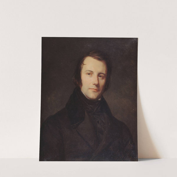 Portrait d'Edgar Quinet (1803-1875), littérateur et homme politique by Sébastien Melchior Cornu