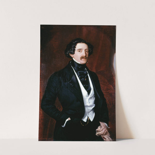 Portrait d'Edouard Caillard by Victor-Louis Mottez