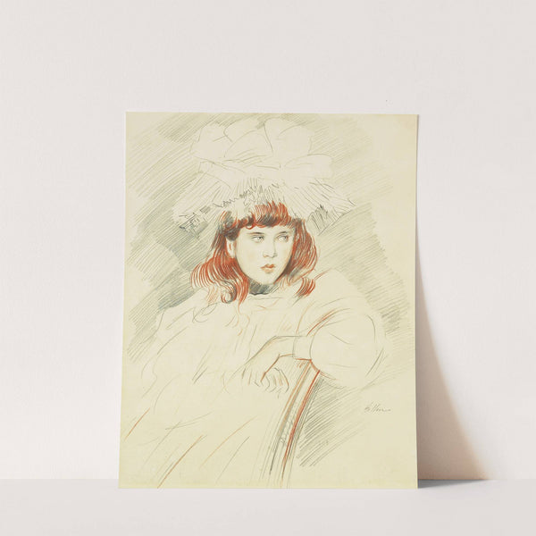 Portrait d'Ellen by Paul César Helleu