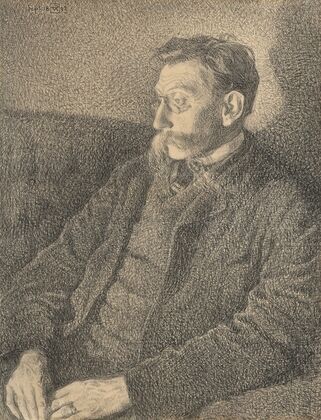 Portrait d’Ãmile Verhaeren