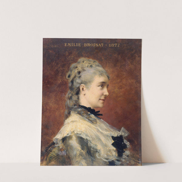 Portrait d'Émilie Broisat by Théobald Chartran