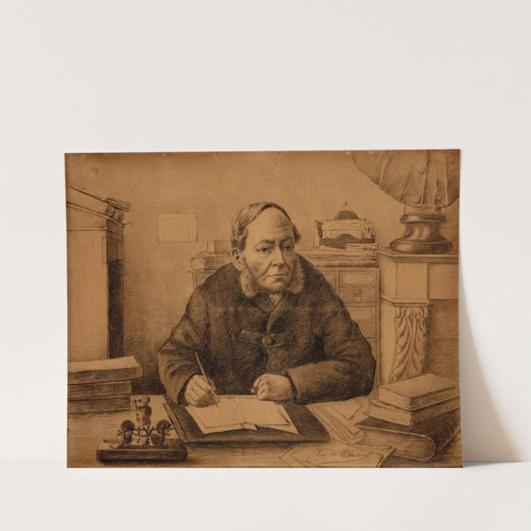 Portrait d’Eugène de la Goublaye de Ménorval by Eugène de Ménorval