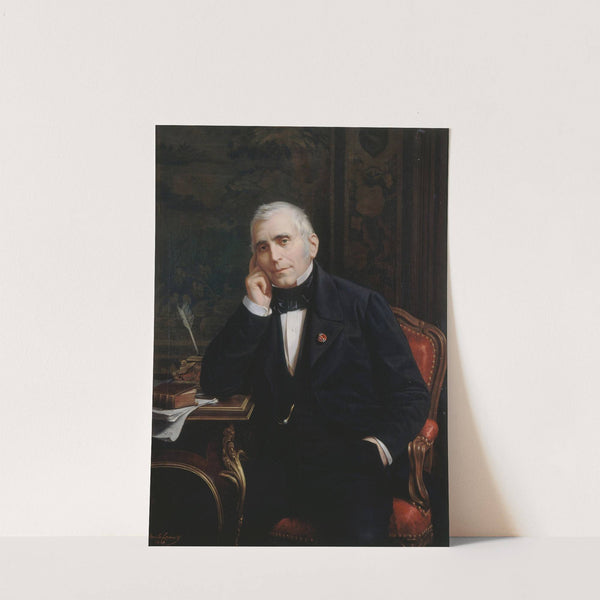 Portrait d'Eugène Scribe (1791-1861), auteur dramatique by Émile Vernet-Lecomte