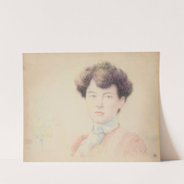 Portrait d’Eugénie de la Rochefoucauld (1893) by Claude Emile Schuffenecker