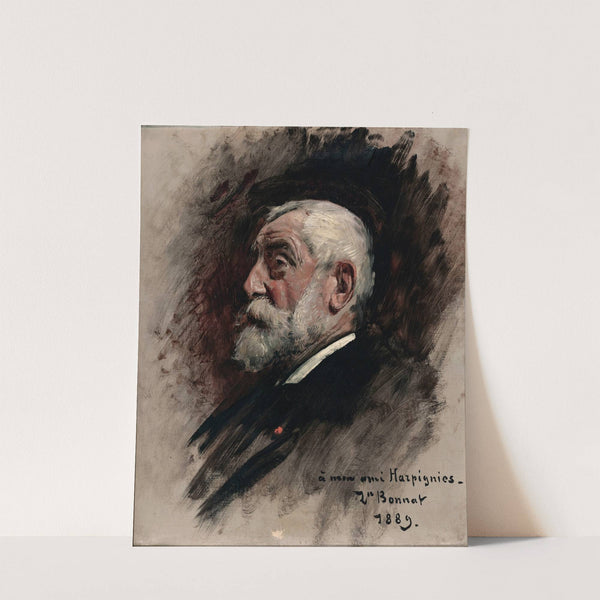 Portrait d'Henri Harpignies by Léon Bonnat