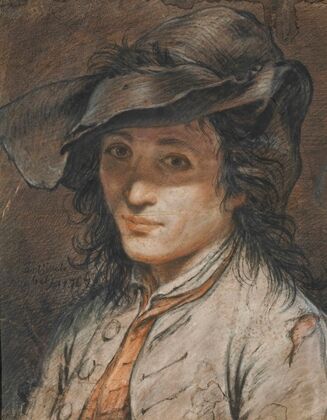 Portrait d’homme au chapeau