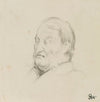Portrait d’homme aux favoris