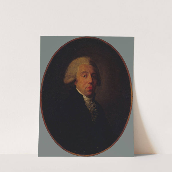 Portrait d'homme, époque révolutionnaire. by Eustache François Duval