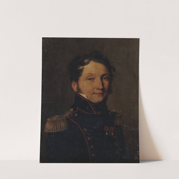 Portrait dit du capitaine Jules Raulin (1810) by Louis Léopold Boilly