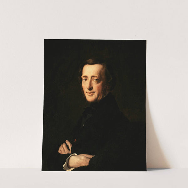 Portrait du Docteur M.G. Worms by Henri Lehmann