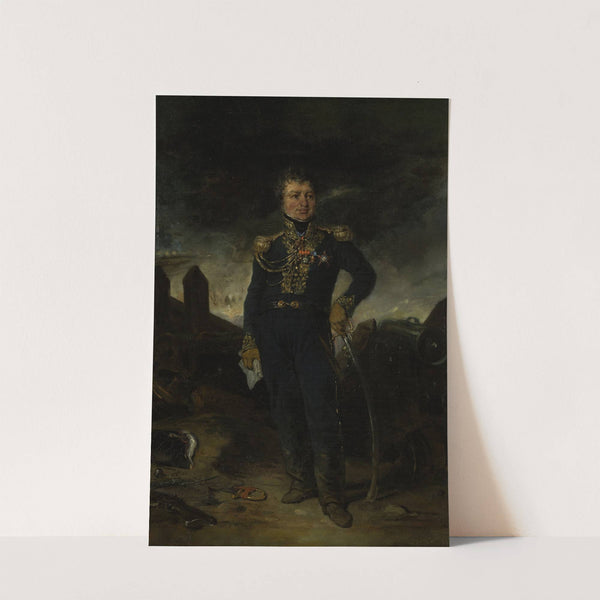 Portrait du général Joseph-Léopold Sigisbert Hugo (1829) by Eugène Devéria