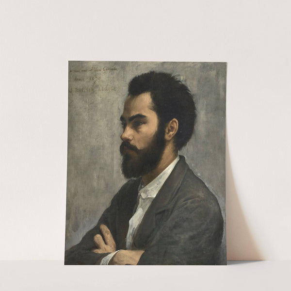 Portrait du peintre émailleur Alfred Garnier (1848 - 1908) by Jules Bastien-Lepage