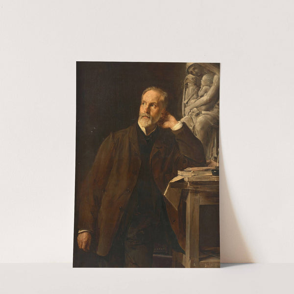 Portrait du sculpteur Eugène Guillaume by Paul-Jacques-Aimé Baudry