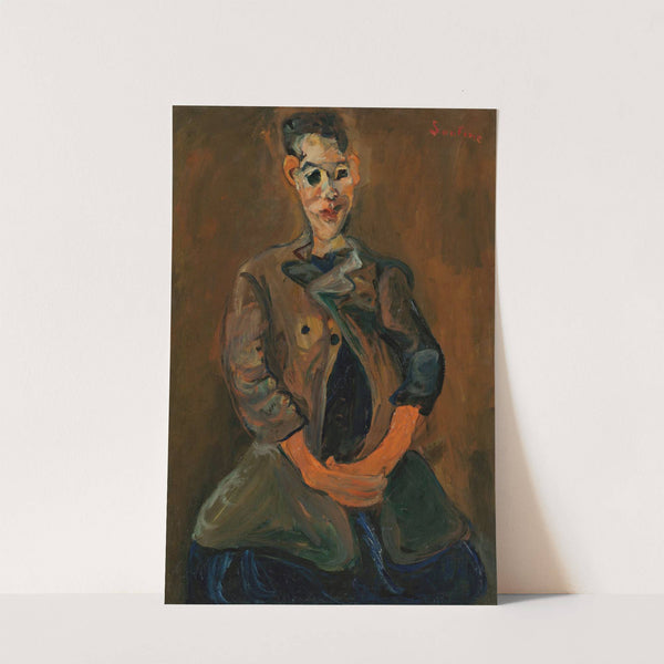 Portrait D’un Jeune Homme (circa 1923-24) by Chaïm Soutine