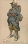 Portrait d’un militaire de l’armée coloniale (1919)