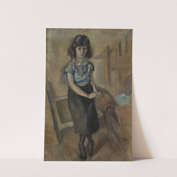Portrait d’une femme debout (1921) by Jules Pascin