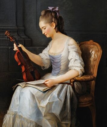Portrait D’une Violoniste