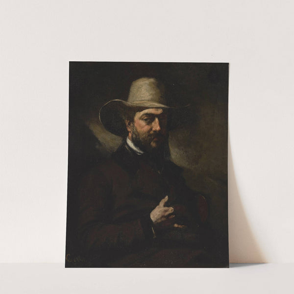 Portrait d’Urbain Cuenot by Gustave Courbet