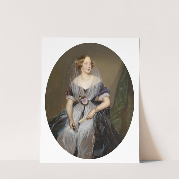 Portrait einer adeligen Dame (1846) by Ferdinand Georg Waldmüller