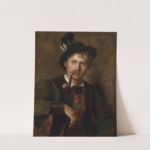 Portrait eines jungen Tirolers (1897) by Franz von Defregger