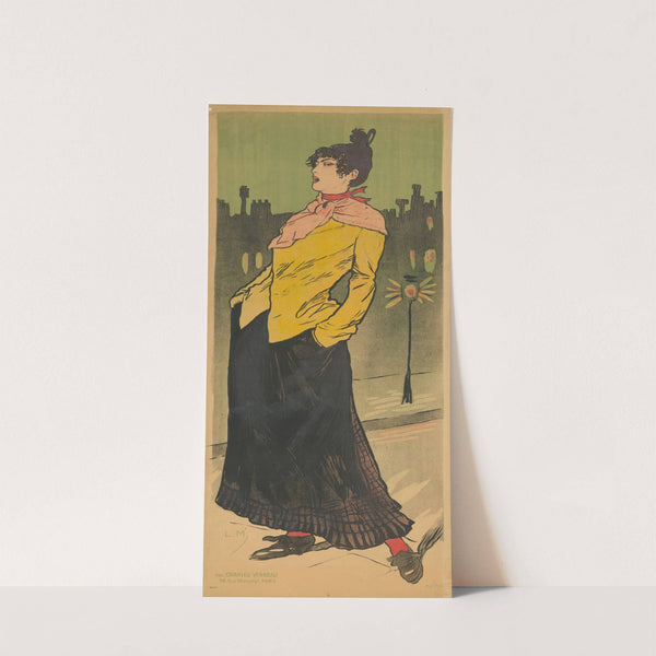 Portrait Eugénie Buffet (ca. 1897) by Lucien Metivet