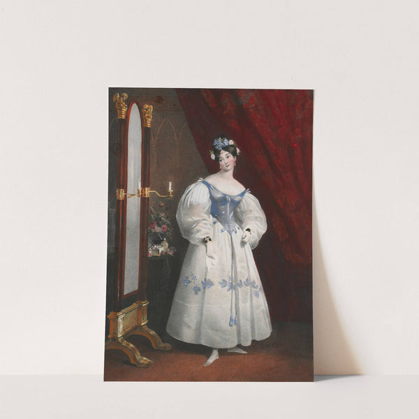 Portrait from Galerie Fashionable (c. 1830) by Achille Devéria