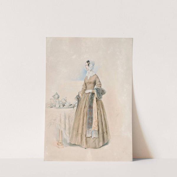 Portrait Fürstin Leopoldine Karoline Palffy by Josef Kriehuber