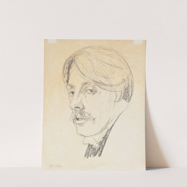Portrait head of Charles Conder by Dugald Maccoll