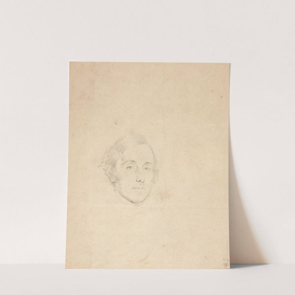 Portrait Head of Young Man (ca. 1840) by William Page