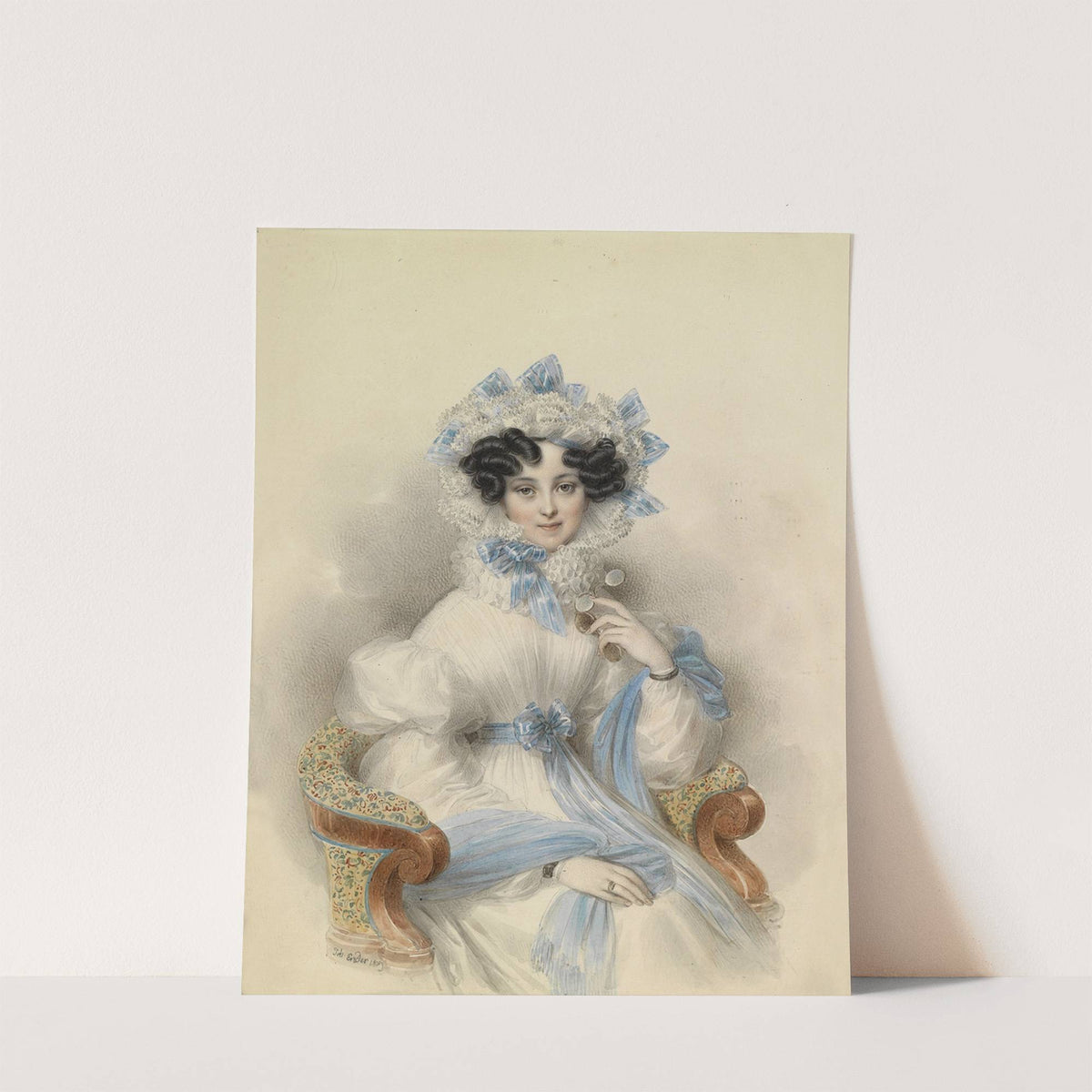 Portrait Henriette von Österreich by Johann Nepomuk Ender