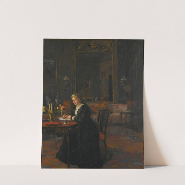 Portrait Interior; Louisa Caroline Elizabeth Hamilton by William Orpen