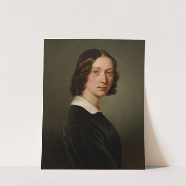 Portrait Marie Berger-Lattner (Keller) (1849) by Julie Wilhelmine Hagen-Schwarz