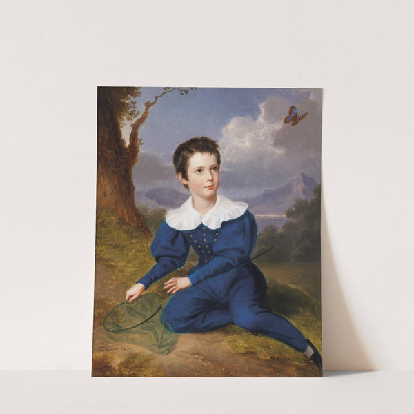 Portrait Maximilian Freiherr von Hammer-Purgstall (1834) by Leopold Fertbauer