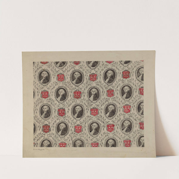 Portrait Medallions of George Washington (c. 1939) by Edith Magnette