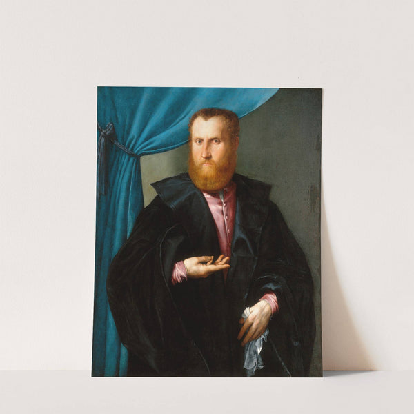 Portrait of a Bearded Man by Lorenzo Lotto