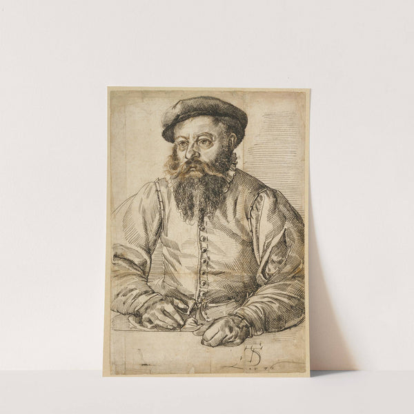 Portrait of a Bearded Man by Tobias Stimmer