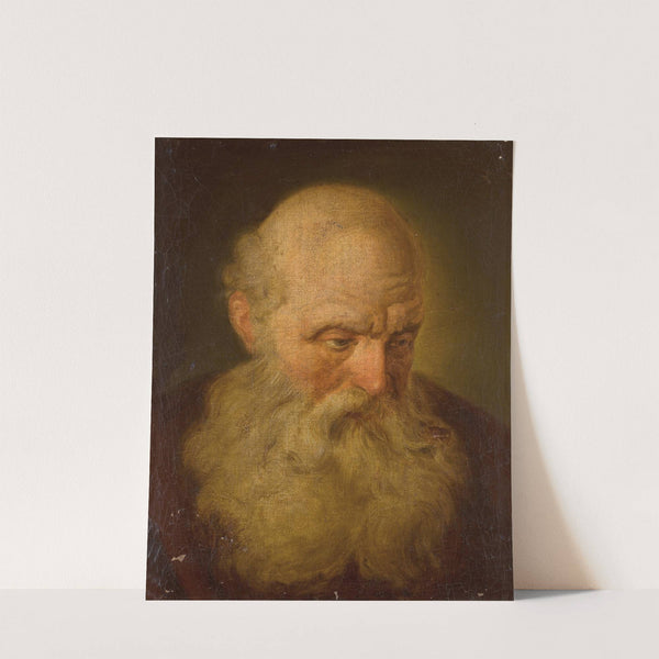 Portrait of a bearded man (18th century) by French School