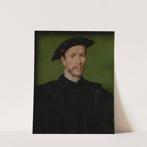 Portrait of a Bearded Man in Black by Corneille de Lyon