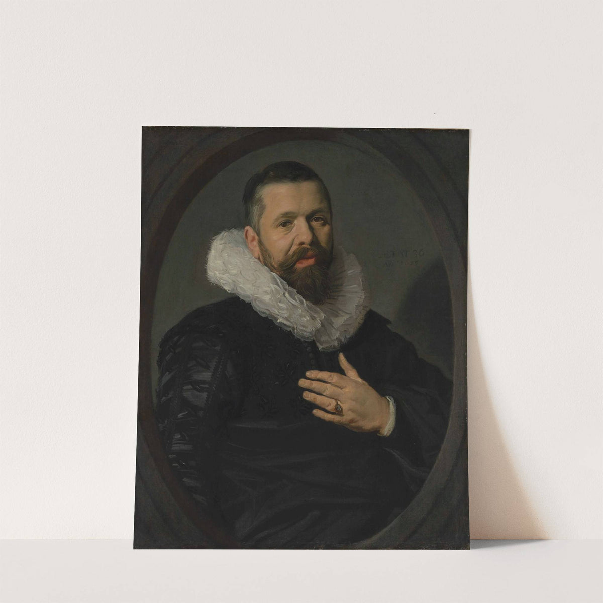 Portrait of a Bearded Man with a Ruff (1625) by Frans Hals