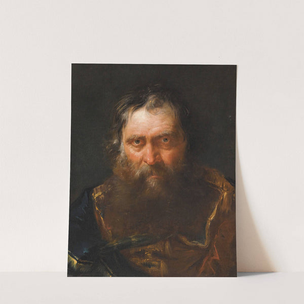 Portrait Of A Bearded Man by Giuseppe Nogari