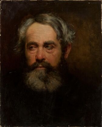 Portrait of a bearded old man (1881)
