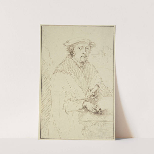 Portrait of a benefactor by Matthys van den Bergh