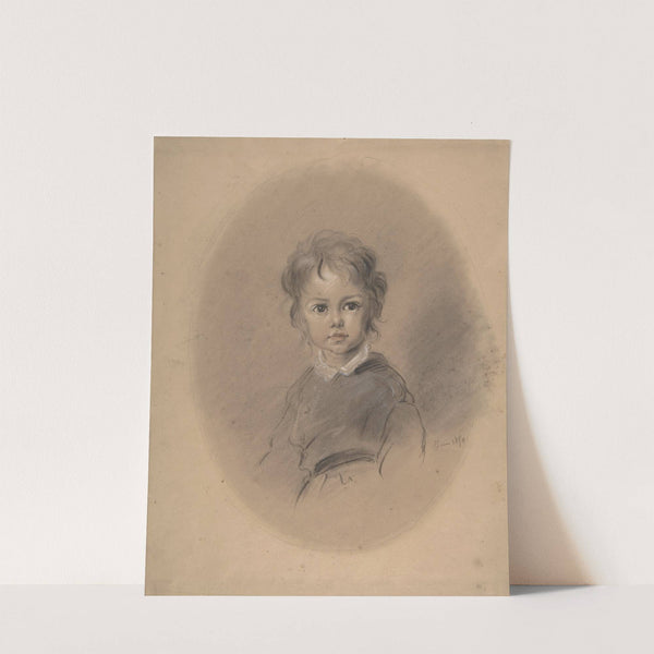 Portrait of a Boy (1870) by Ernest Hébert